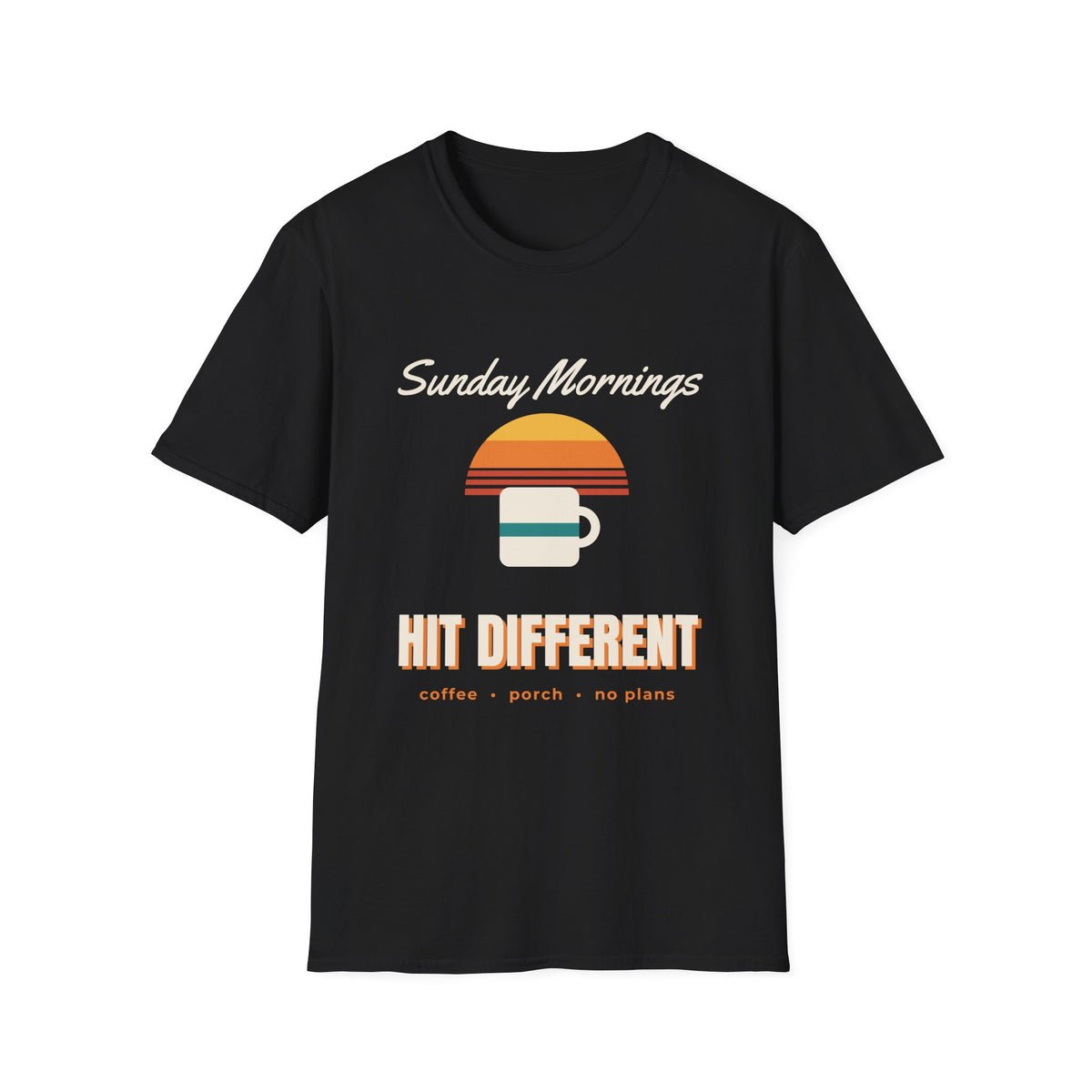 Sunday Mornings Hit Different Tee