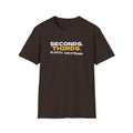 Seconds Thirds Elastic Waistband Funny Thanksgiving T-Shirt – Gifted Porch, view 6