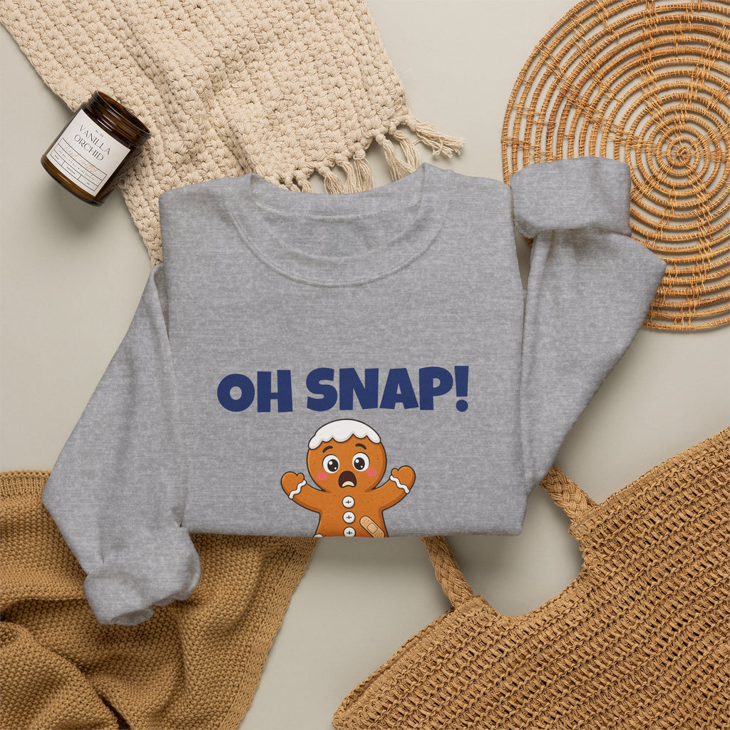 Oh Snap Gingerbread Sweatshirt