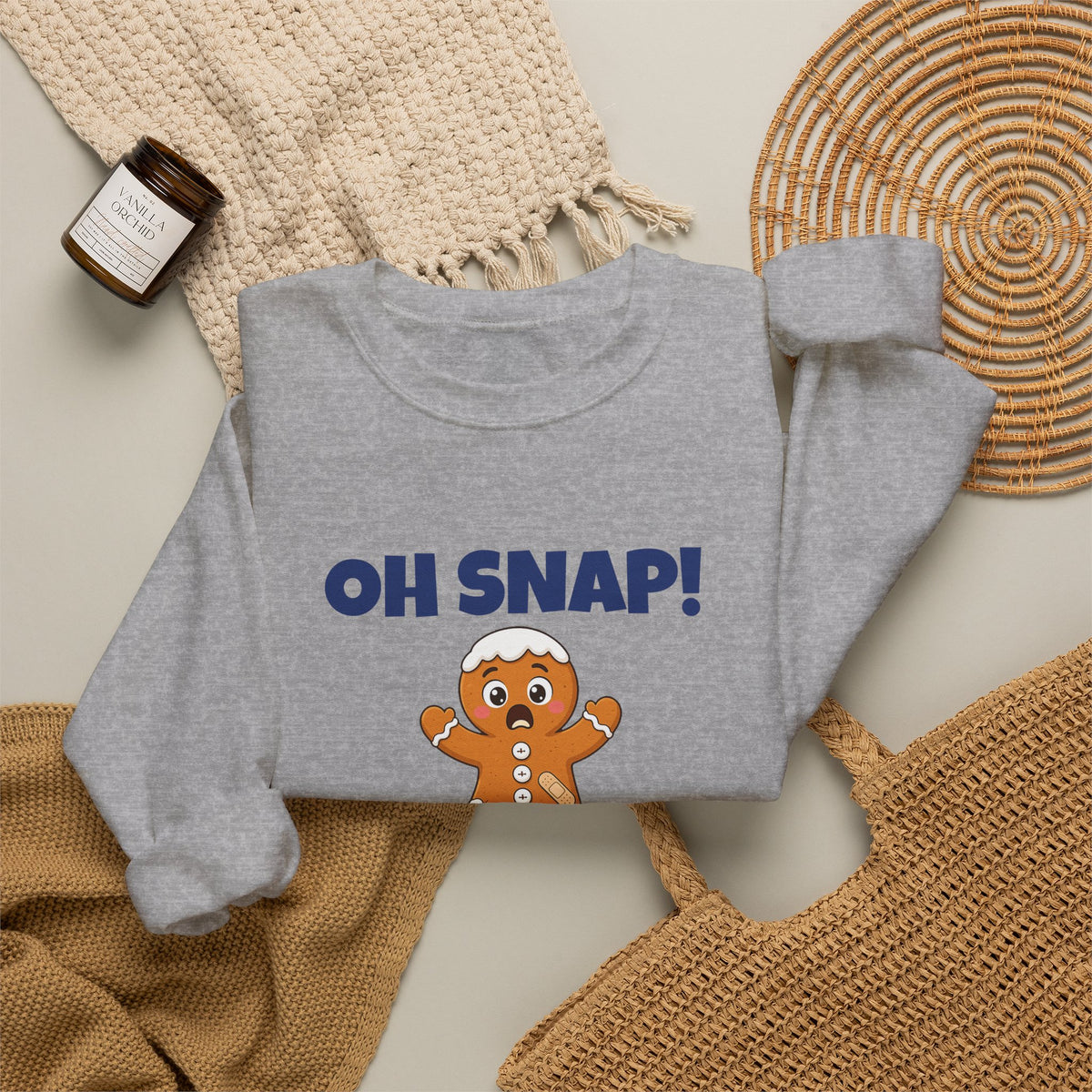 Oh Snap Gingerbread Sweatshirt