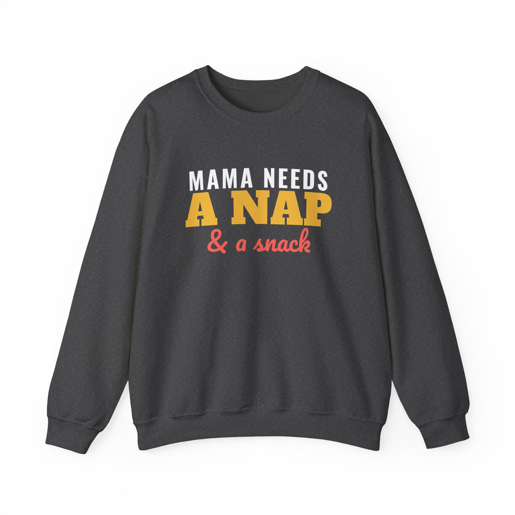 Mama Needs A Nap And A Snack Sweatshirt – gift for Mom, photo 4