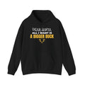 Dear Santa Bigger Buck Hoodie – hunting gift