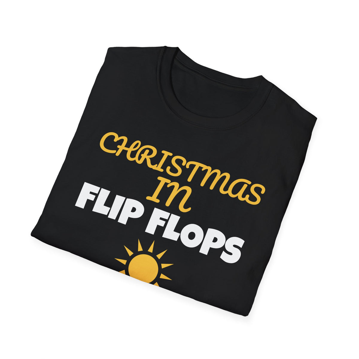 Christmas In Flip Flops Warm Weather Beach Christmas T-Shirt – Gifted Porch, view 10