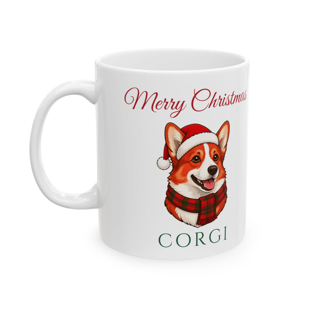 Corgi Dog Christmas Mug – Gifted Porch, view 1