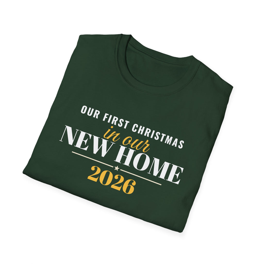 Our First Christmas In Our New Home 2026 T-Shirt – Gifted Porch, view 13