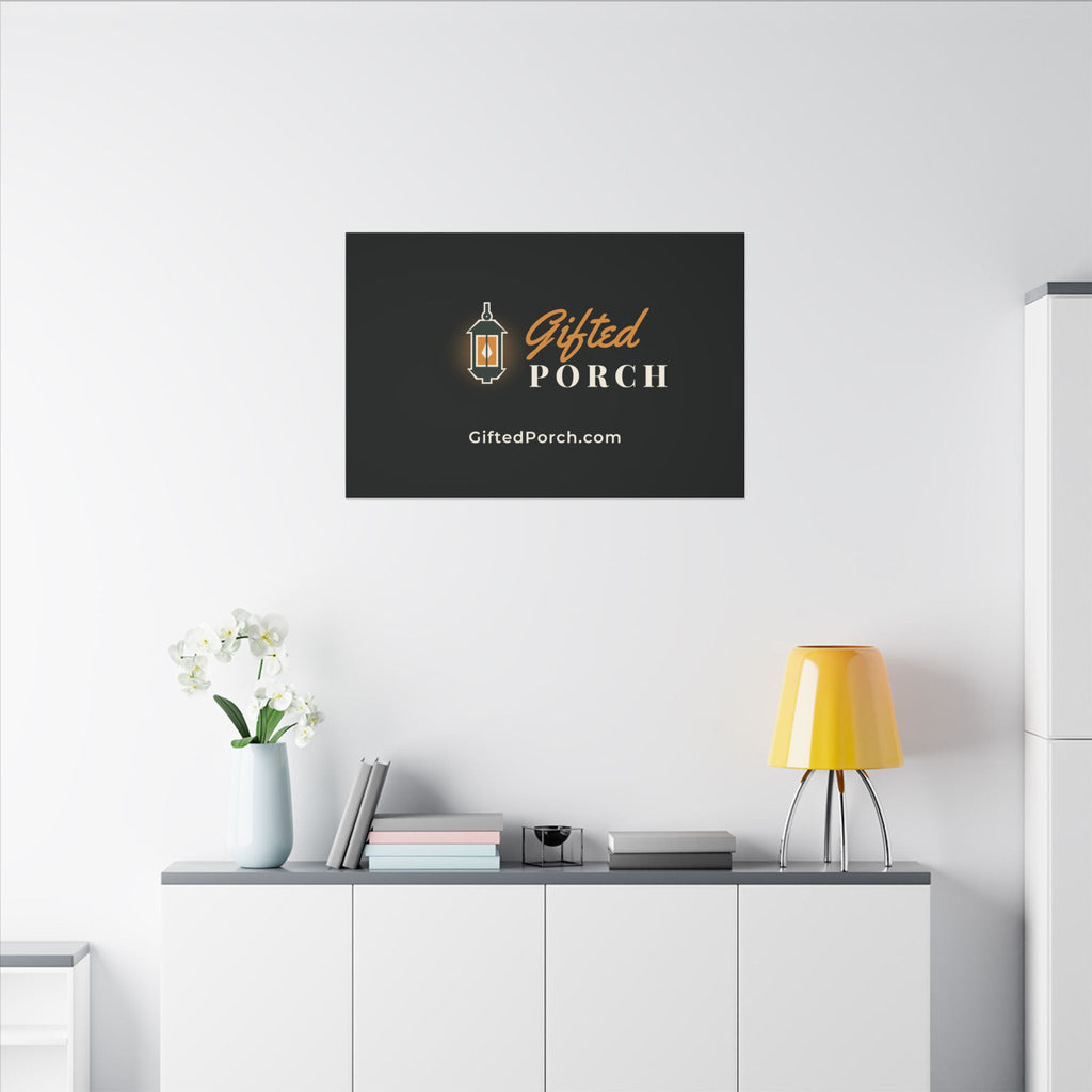 Gifted Porch Canvas Wall Art