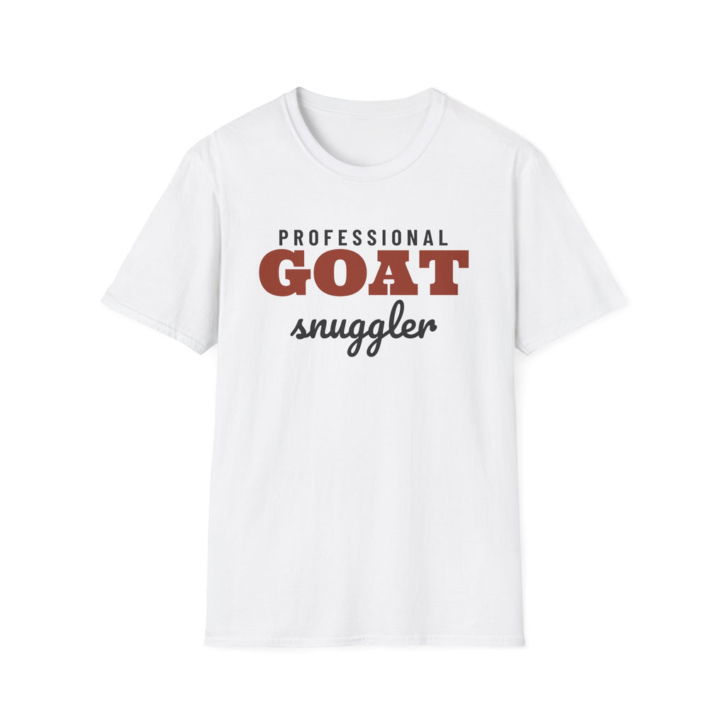 Professional Goat Snuggler Funny Goat T-Shirt – Gifted Porch, view 1