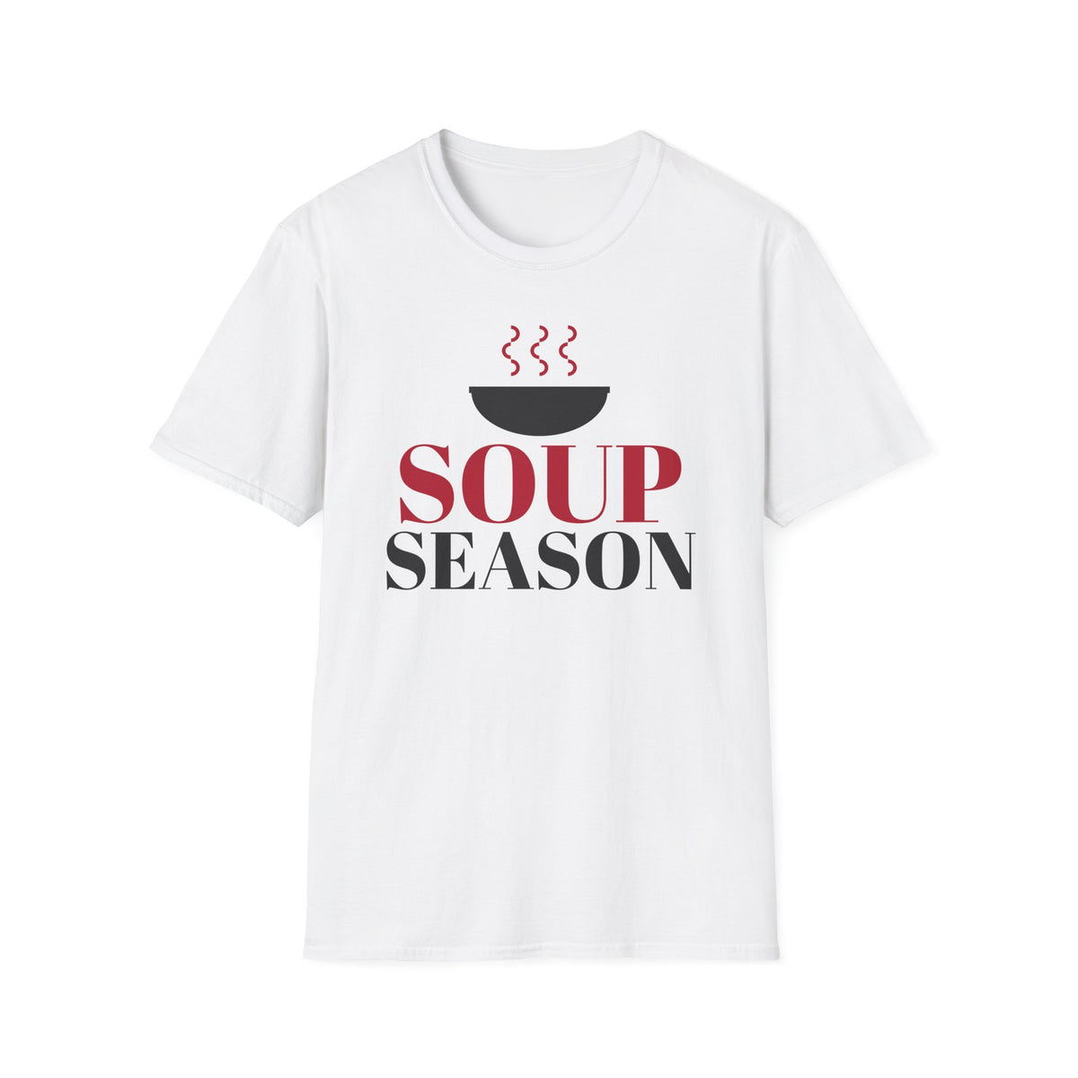 Soup Season Cozy Winter T-Shirt – Gifted Porch, view 1