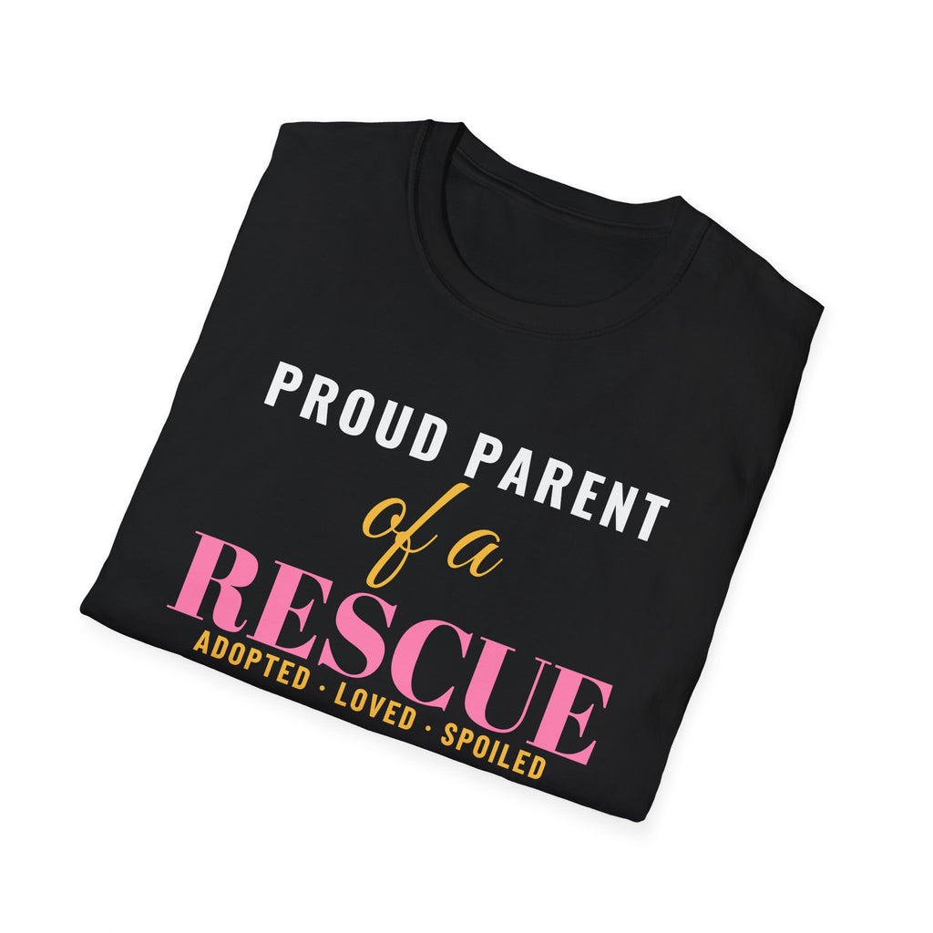 Proud Parent Of A Rescue Dog Cat Adoption T-Shirt – Gifted Porch, view 8