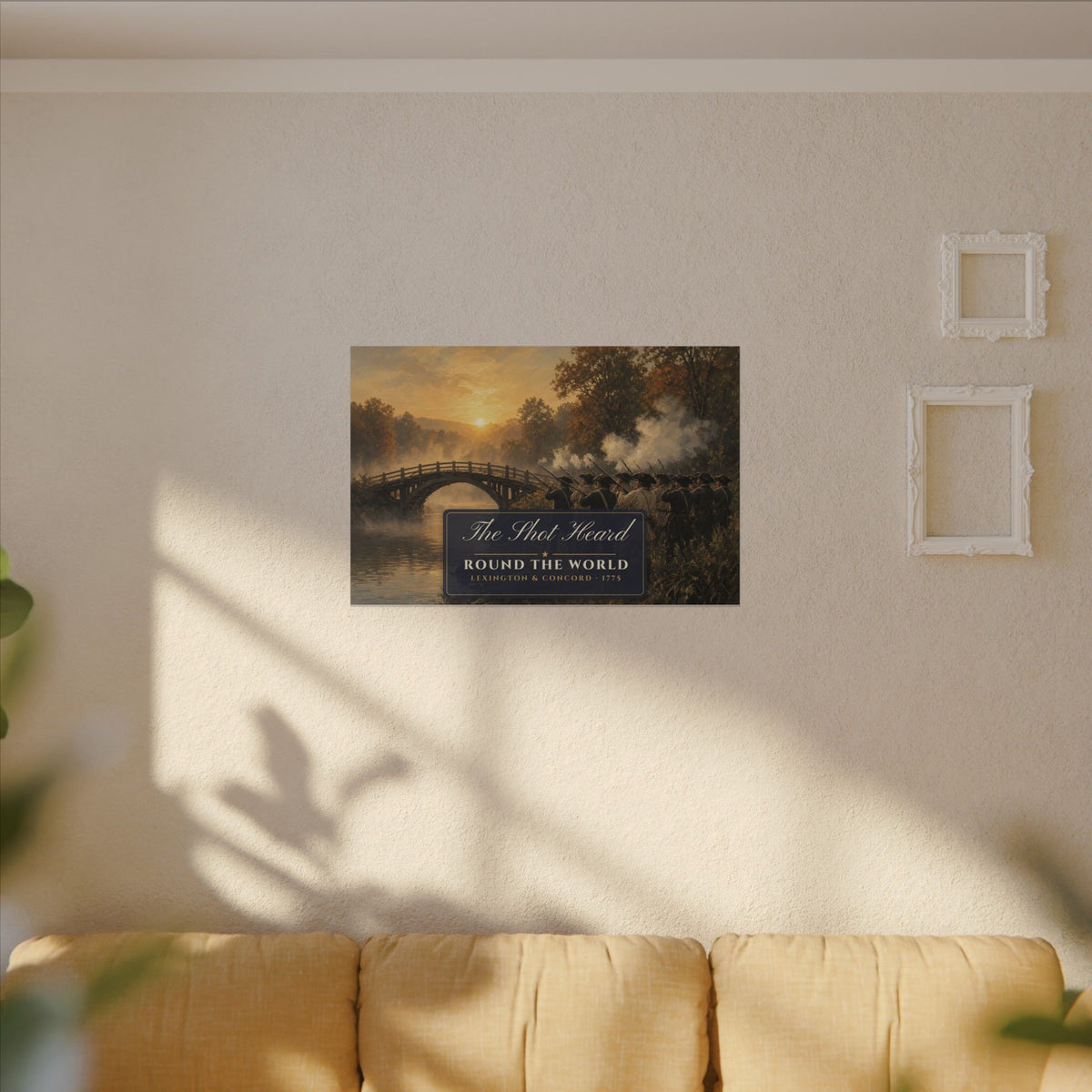 Lexington & Concord 1775 Canvas – patriotic gift, photo 11