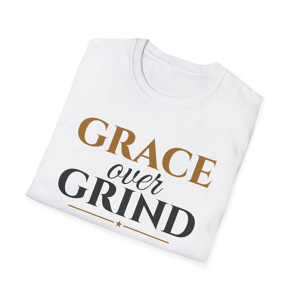 Grace Over Grind Christian T-Shirt – Gifted Porch, view 5