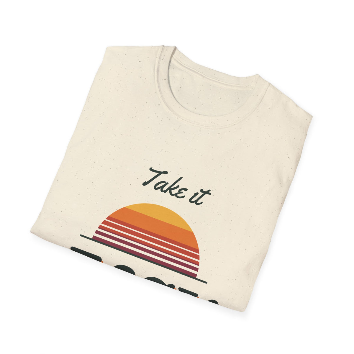 Take It Easy Retro Sunset Tee