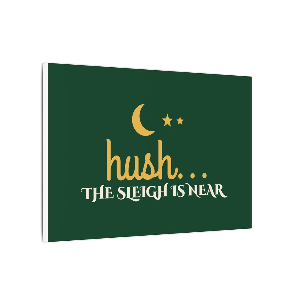 Hush the Sleigh Is Near Canvas