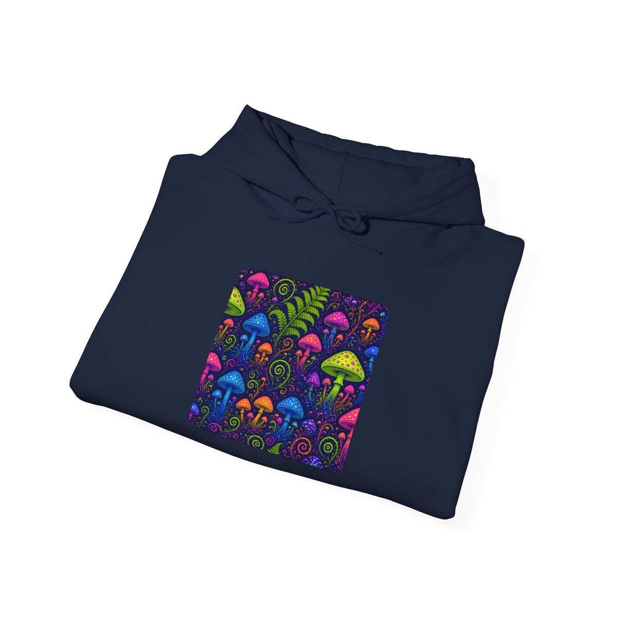 Trippy Mushroom Abstract Art Hoodie – unique art gift, photo 16