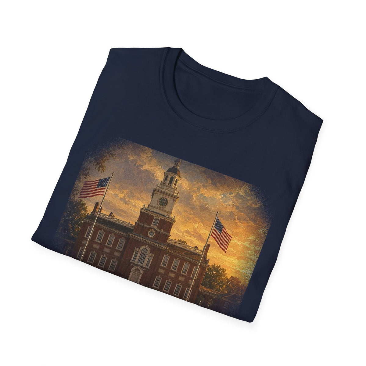 Independence Hall July 4 1776 Tee