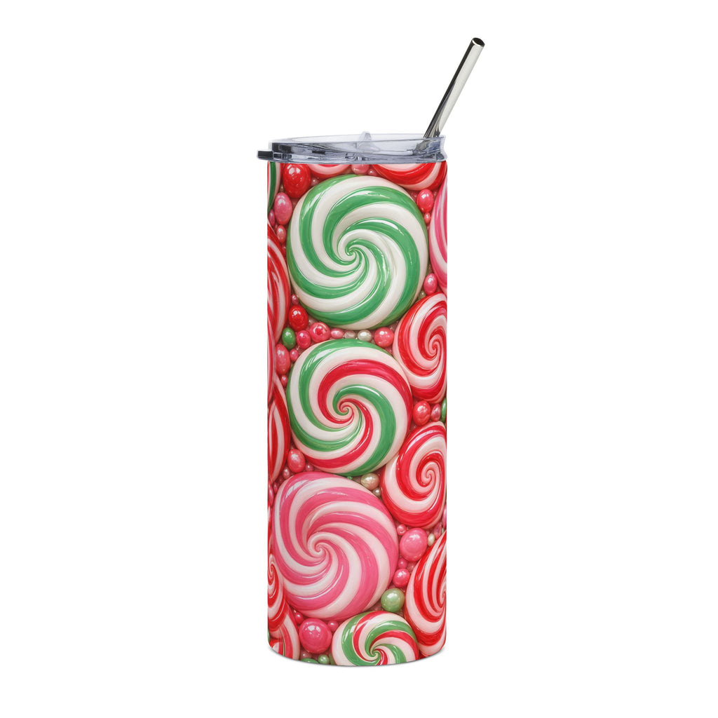 Peppermint Swirls 20oz Tumbler