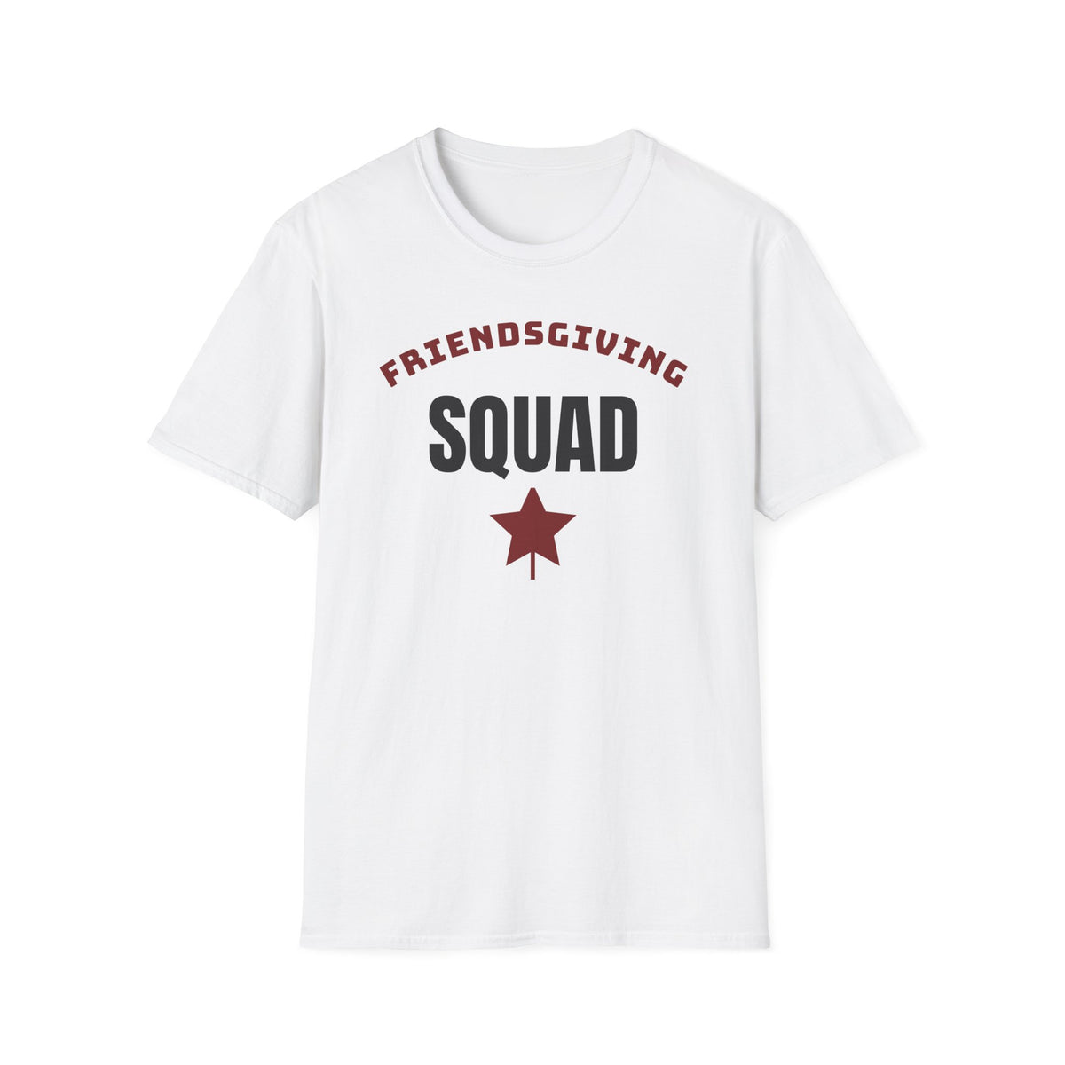 Friendsgiving Squad Matching Thanksgiving T-Shirt – Gifted Porch, view 1