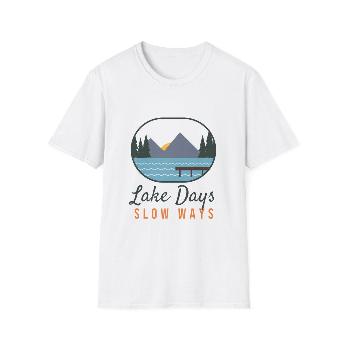 Lake Days Slow Ways Tee