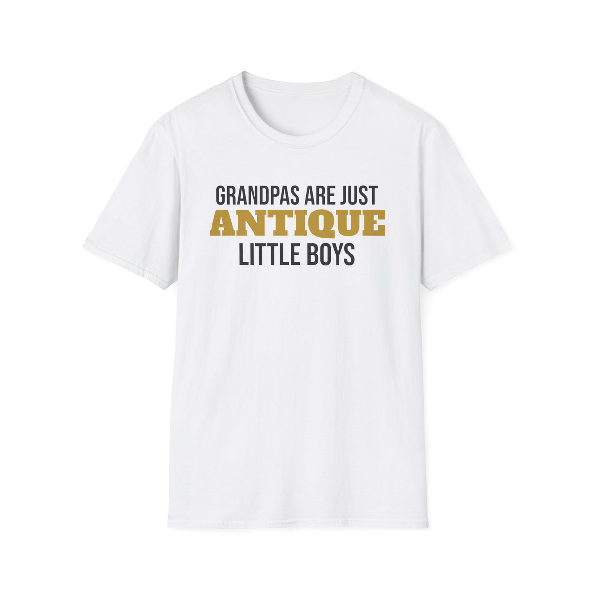 Grandpas Are Just Antique Little Boys Funny Grandpa T-Shirt Gift Tee – Gifted Porch