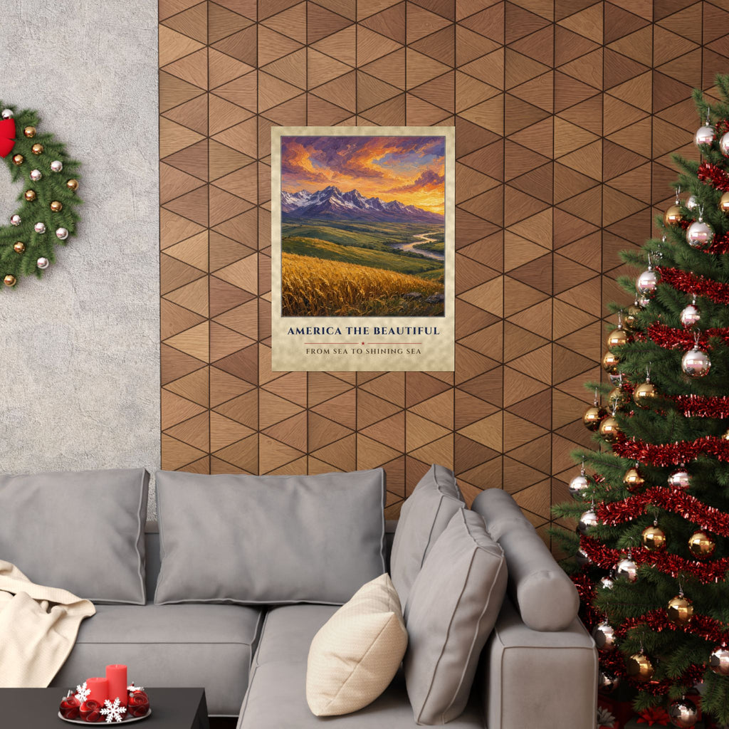America the Beautiful Poster