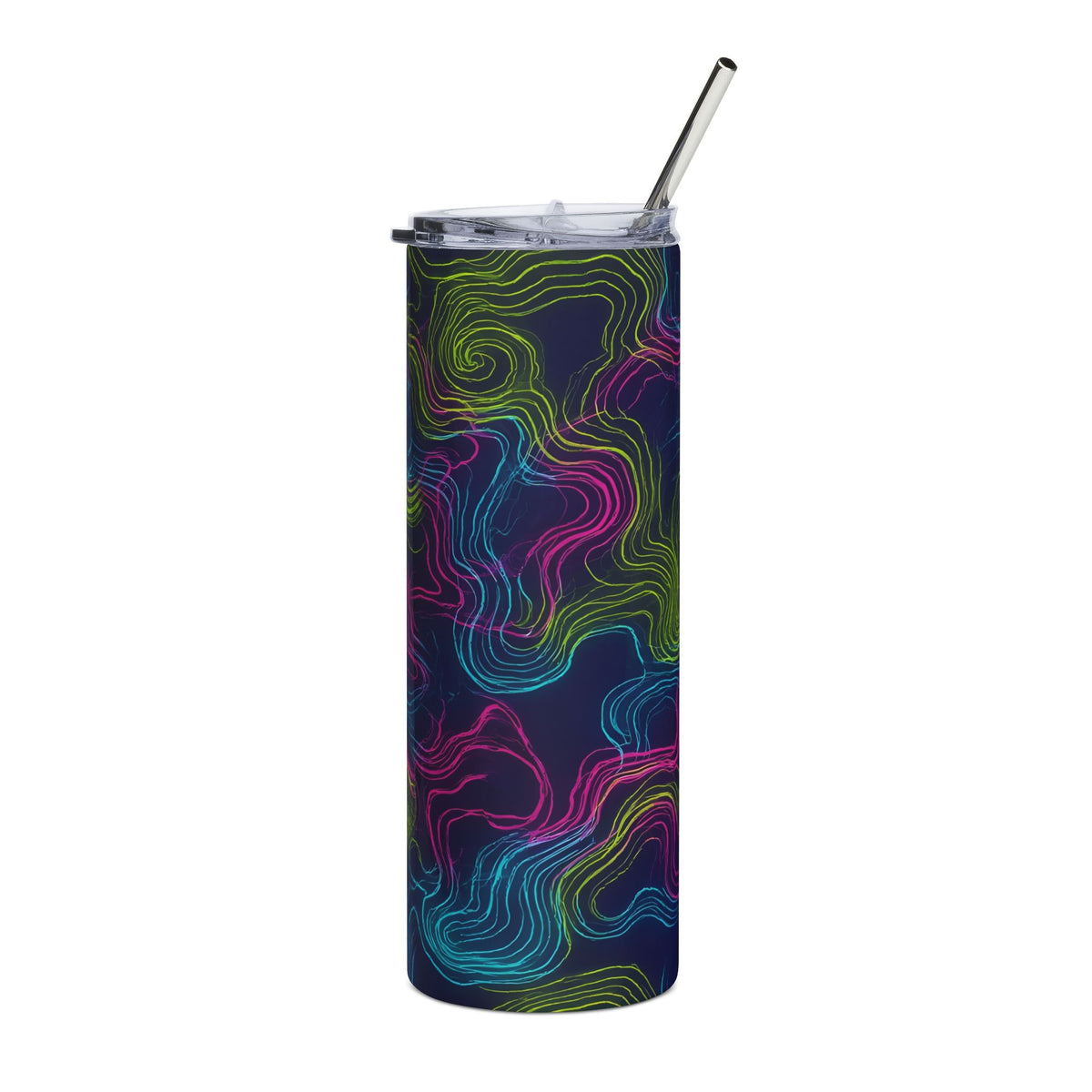 Neon Topo 20oz Tumbler