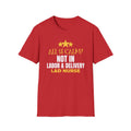 All Is Calm Not In L&D Nurse Christmas T-Shirt – Gifted Porch, view 4