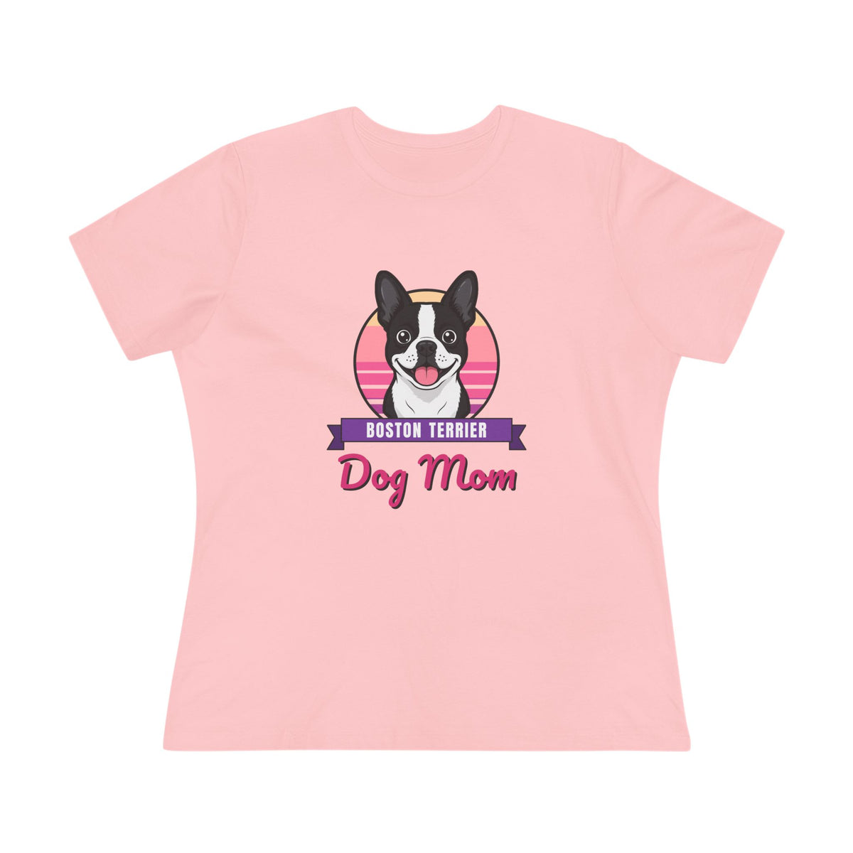 Boston Terrier Dog Mom Women's Tee