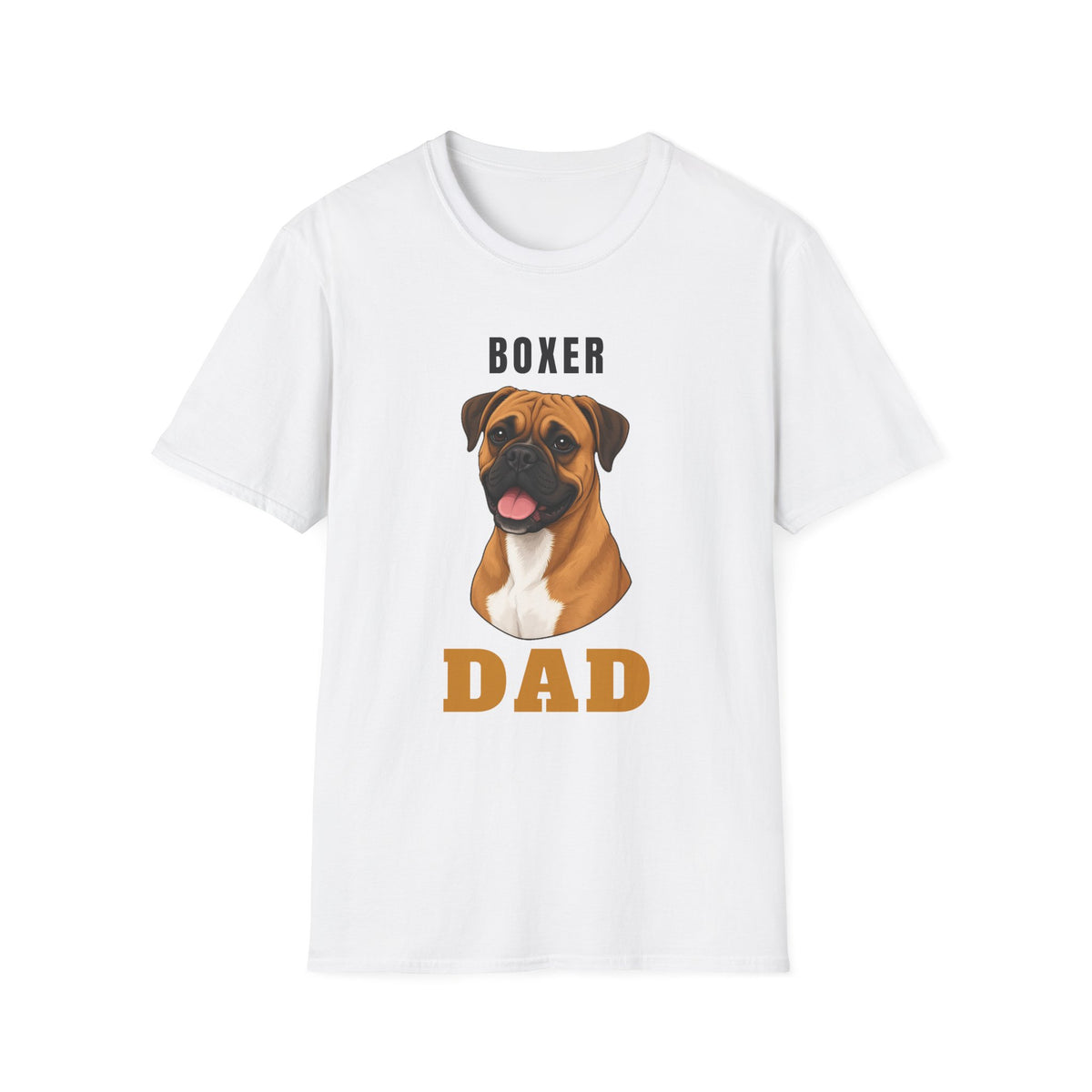 Boxer Dog Dad Shirt – Gifted Porch, view 1