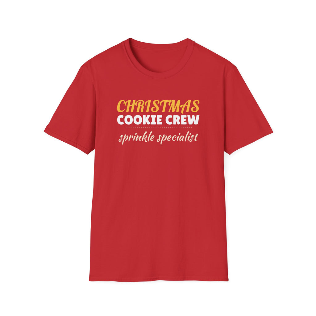 Christmas Cookie Crew Sprinkle Specialist Matching T-Shirt – Gifted Porch, view 4