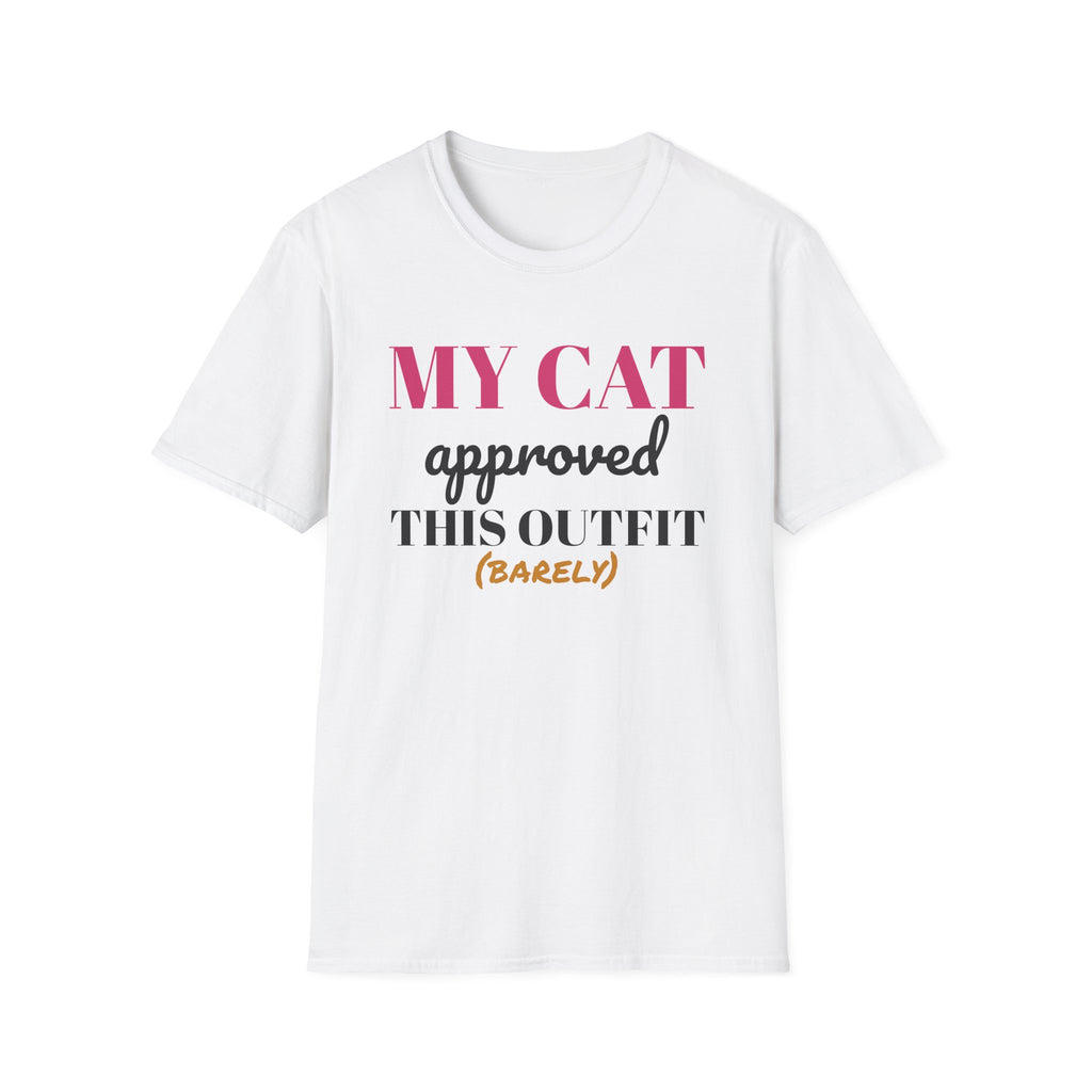 My Cat Approved This Outfit Funny Cat T-Shirt – Gifted Porch, view 1