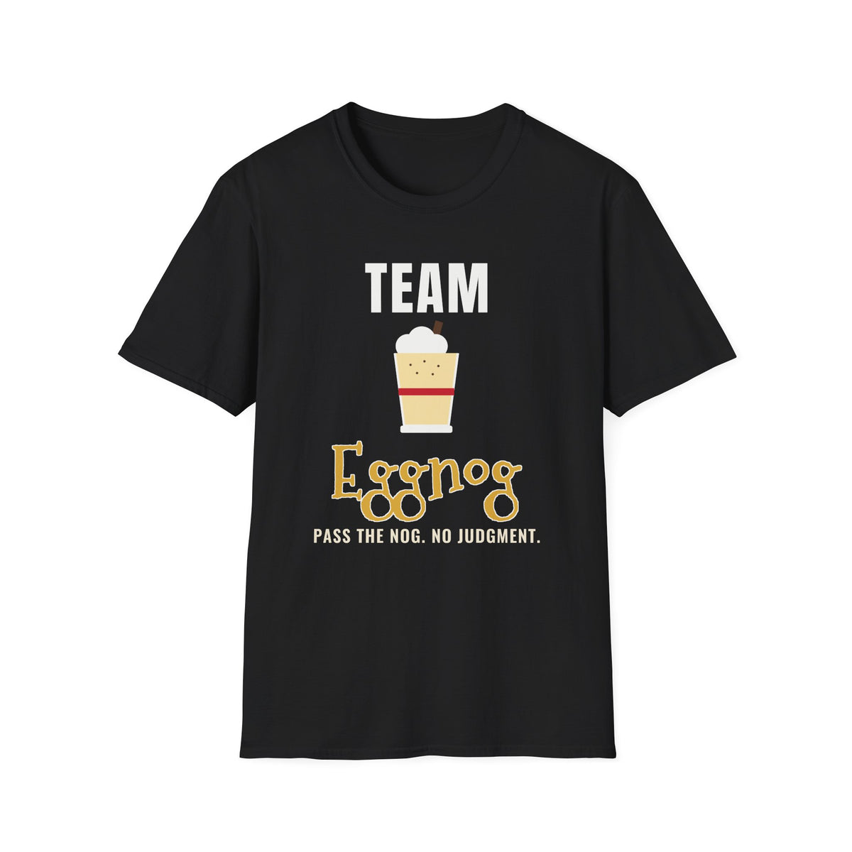 Team Eggnog Christmas Tee