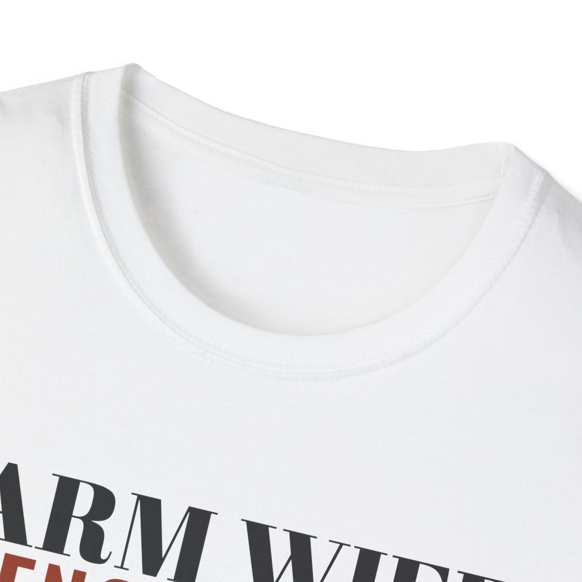 Farm Wife Fence Fixer Calf Whisperer Farm T-Shirt – Gifted Porch, view 4
