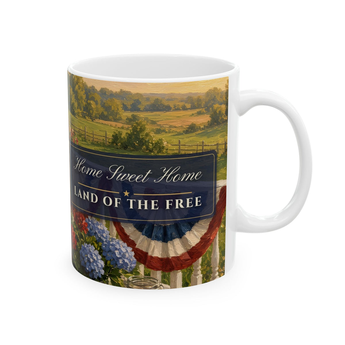 Americana Porch Mug