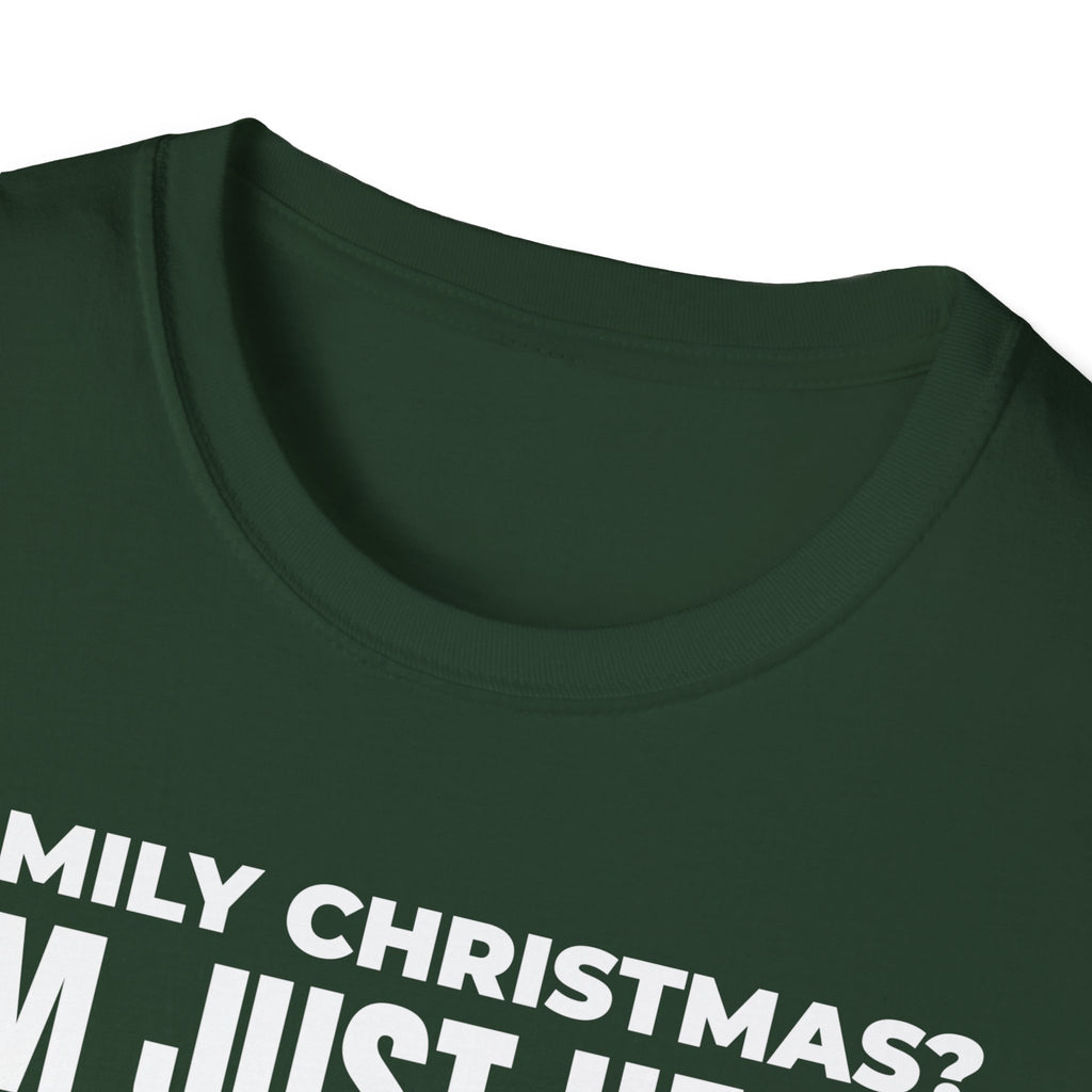 I'm Just Here To Pet The Dog Christmas T-Shirt – Gifted Porch, view 12