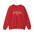 O Come Let Us Adore Him Christmas Sweatshirt
