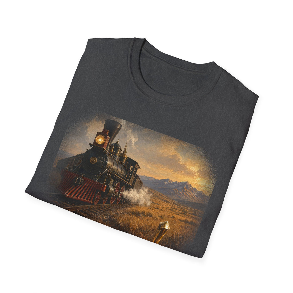 Golden Spike 1869 Coast to Coast Tee – patriotic gift, photo 9