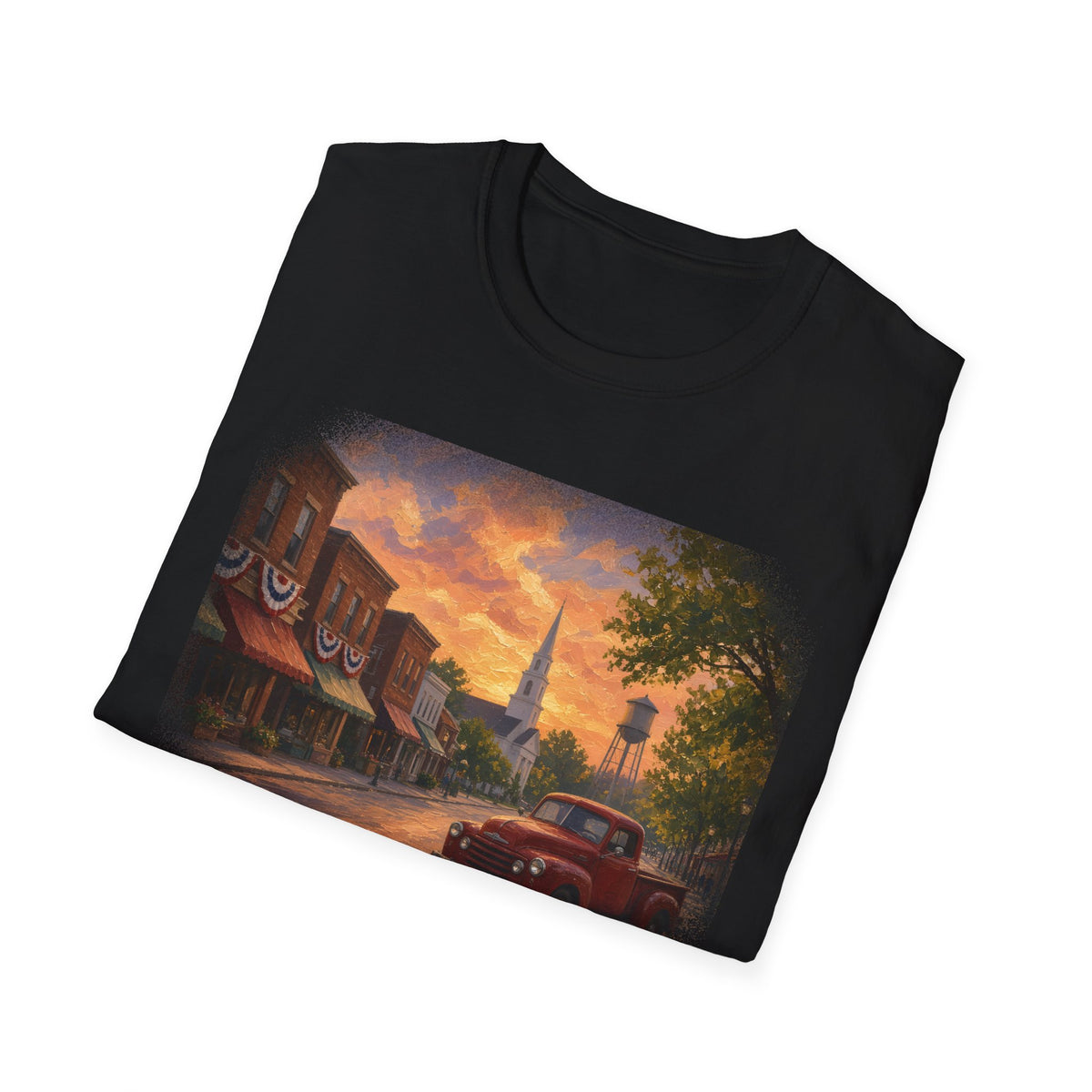Small Town USA Tee – patriotic gift, photo 6