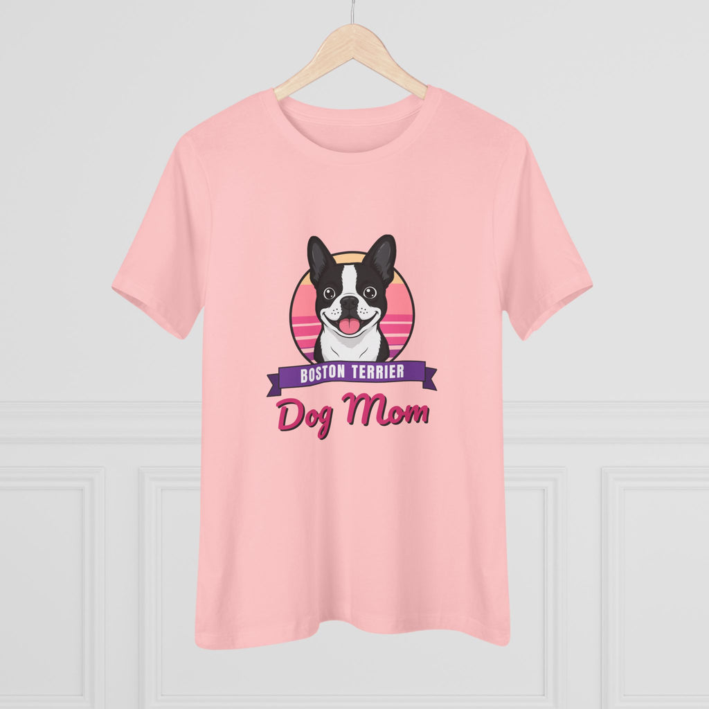 Boston Terrier Dog Mom Women's Tee