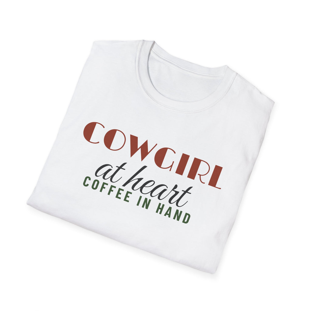 Cowgirl At Heart Coffee In Hand Western T-Shirt – Gifted Porch, view 5
