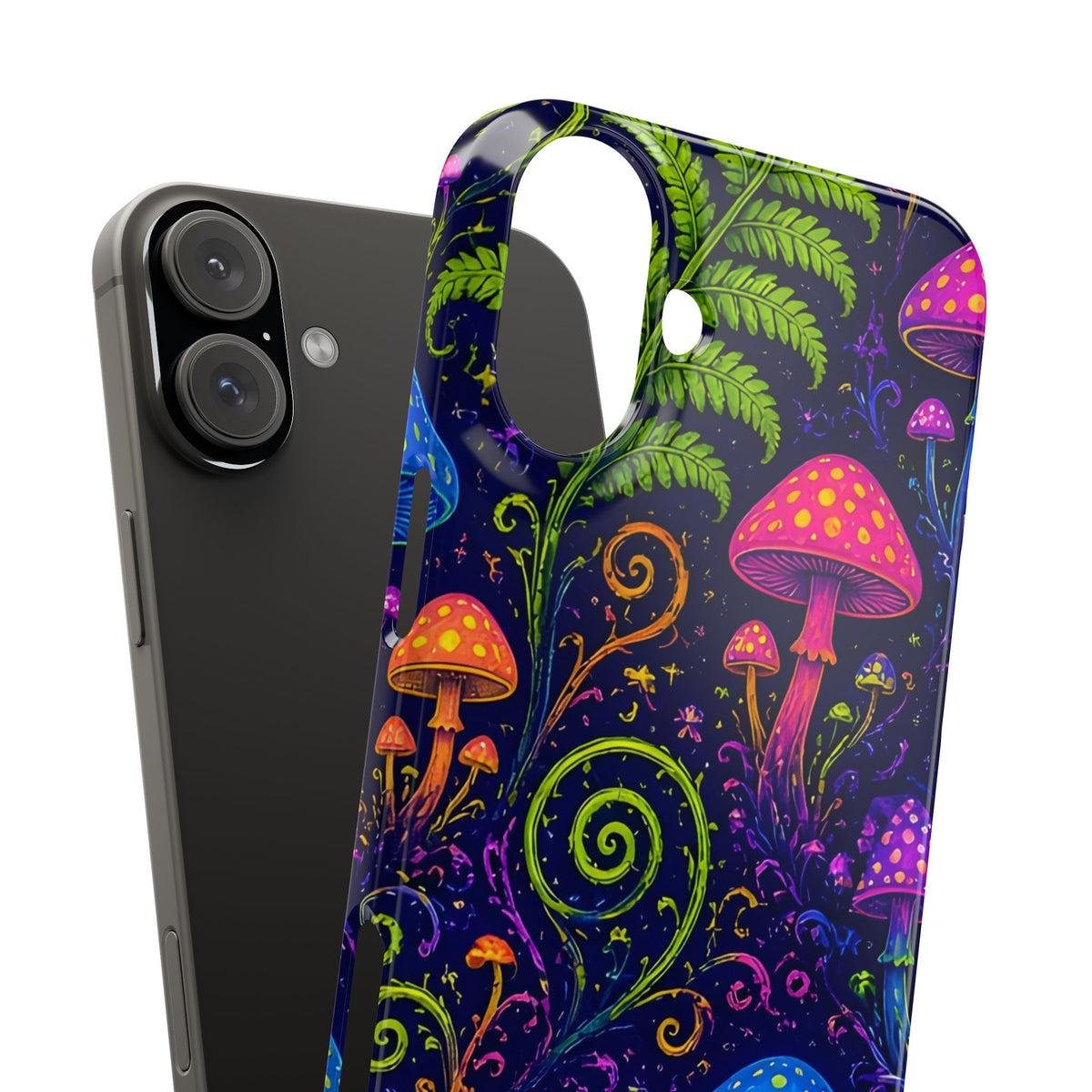 Trippy Mushroom Abstract Phone Case