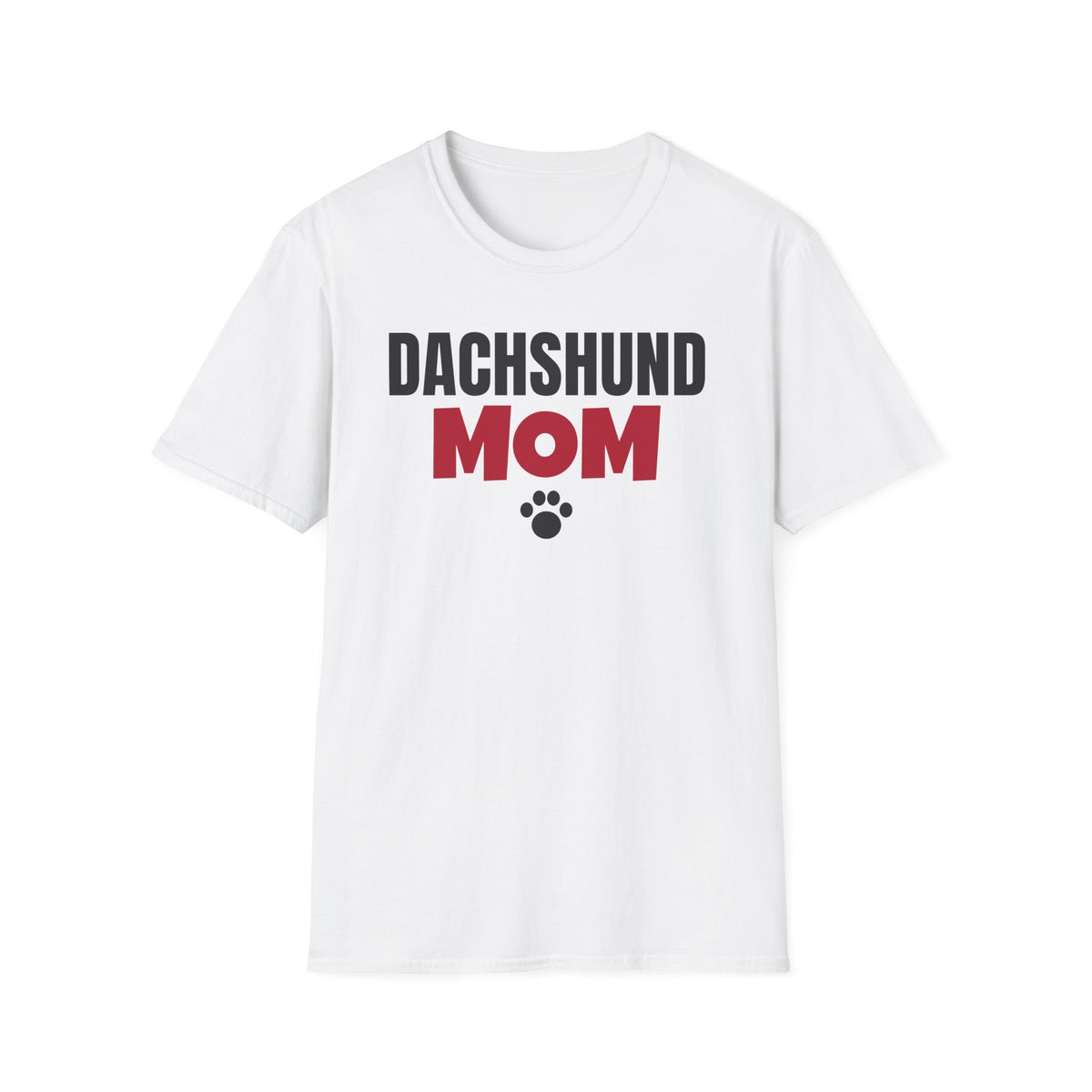 Dachshund Mom T-Shirt Wiener Dog Lover Paw Print Gift Tee For Her – Gifted Porch
