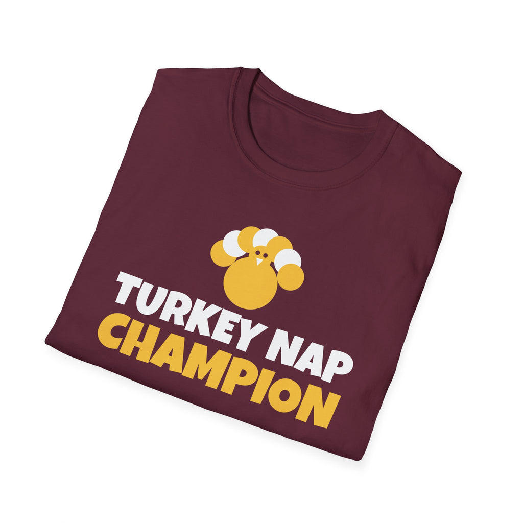 Turkey Nap Champion Funny Thanksgiving T-Shirt – Gifted Porch, view 21