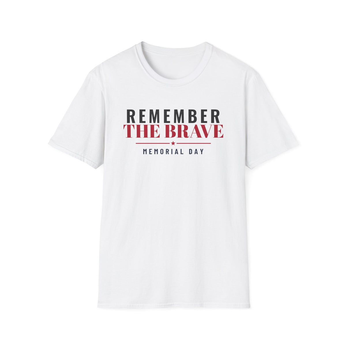 Remember The Brave Memorial Day T-Shirt – Gifted Porch, view 1