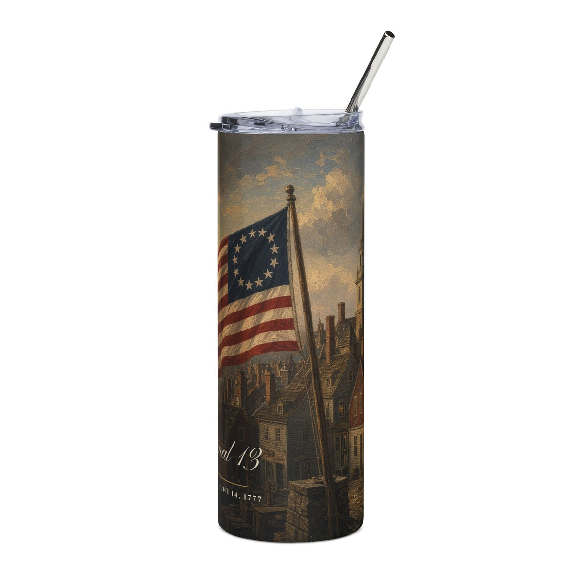 The Original 13 Colonial Flag 20oz Tumbler