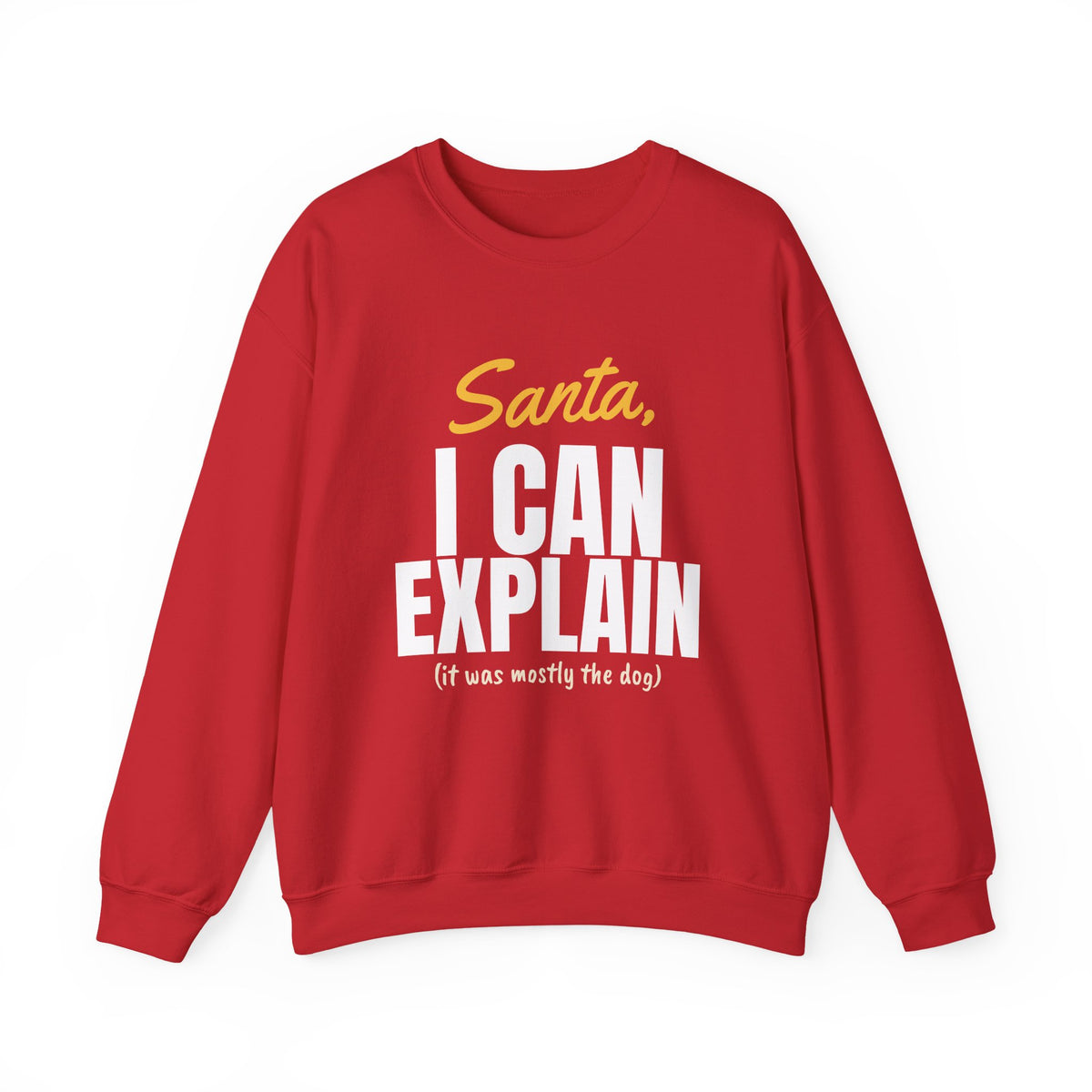 Santa I Can Explain Christmas Sweatshirt