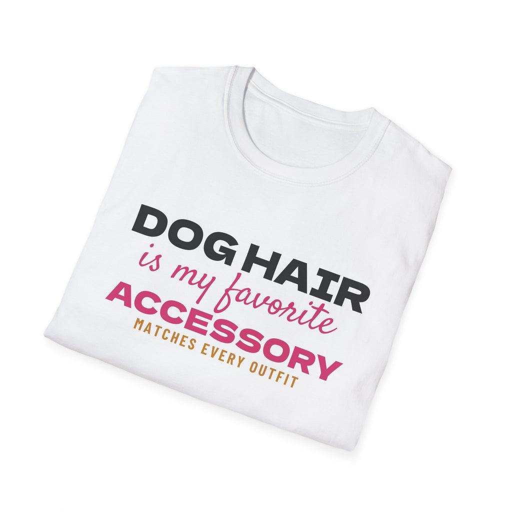 Dog Hair Is My Favorite Accessory Funny Dog Lover T-Shirt – Gifted Porch, view 5