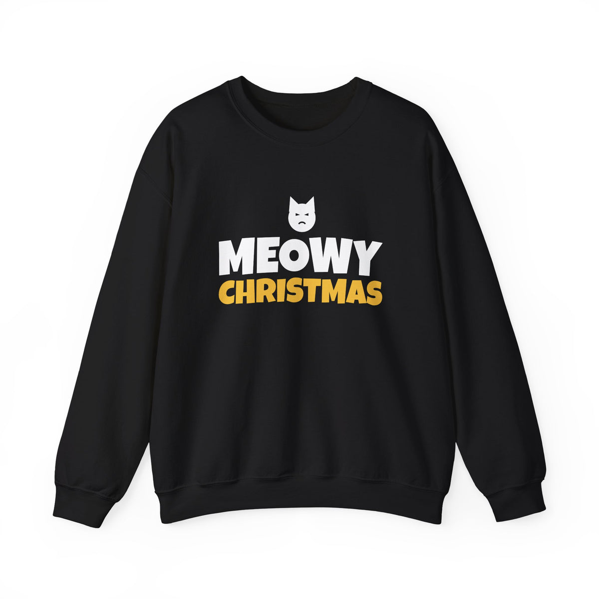 Meowy Christmas Cat Sweatshirt