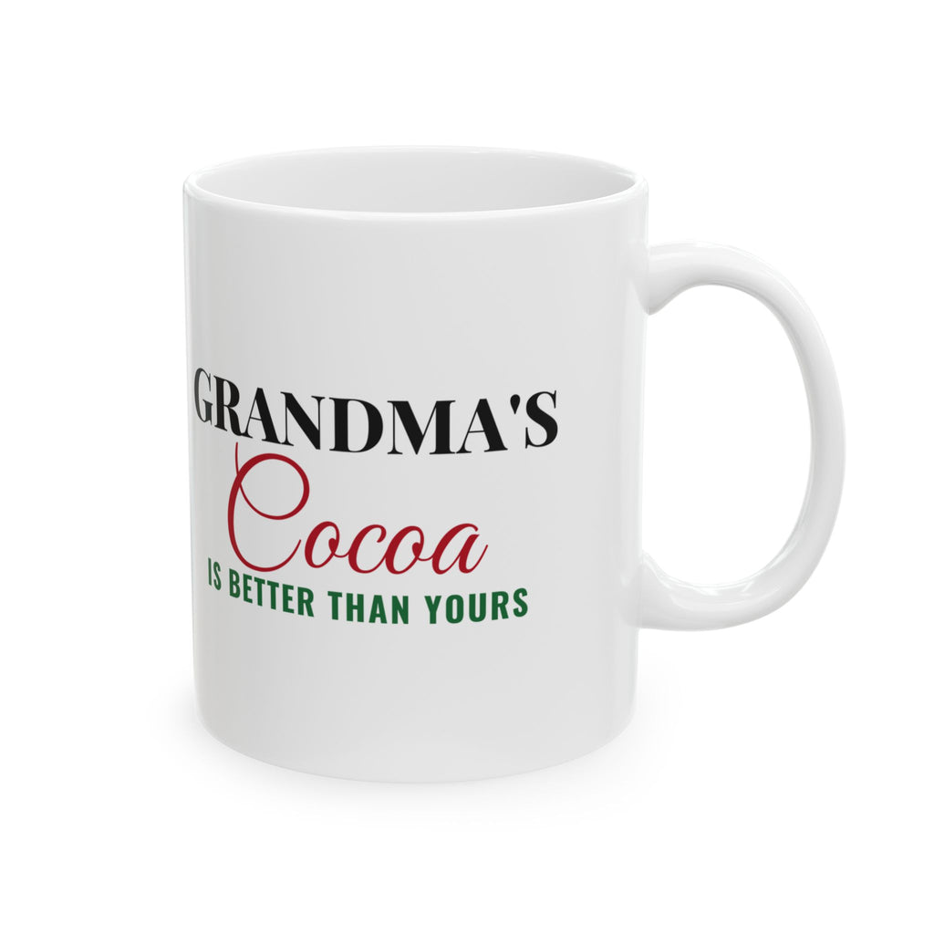 Grandma's Cocoa Is Better Than Yours Christmas Mug – Gifted Porch, view 5