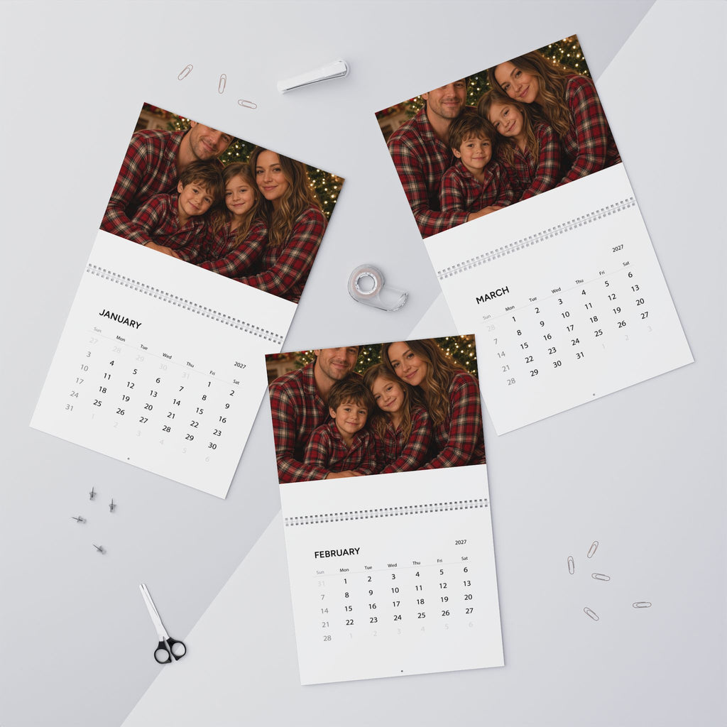 Custom Family Photo Calendar 2027 – personalized gift, photo 8
