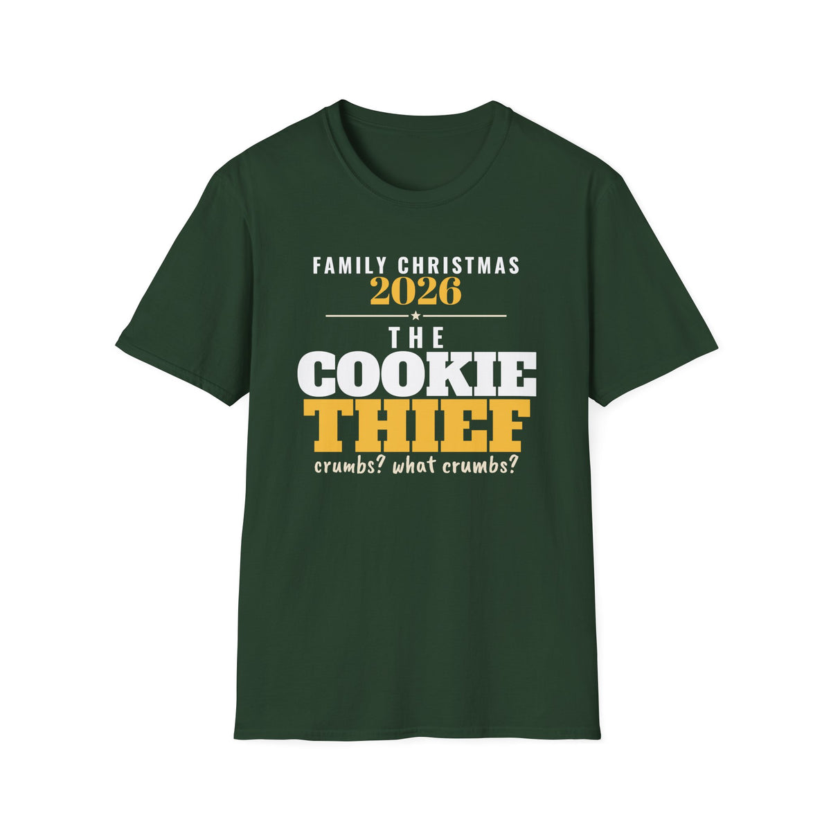 The Cookie Thief Family Christmas 2026 Matching T-Shirt – Gifted Porch, view 3